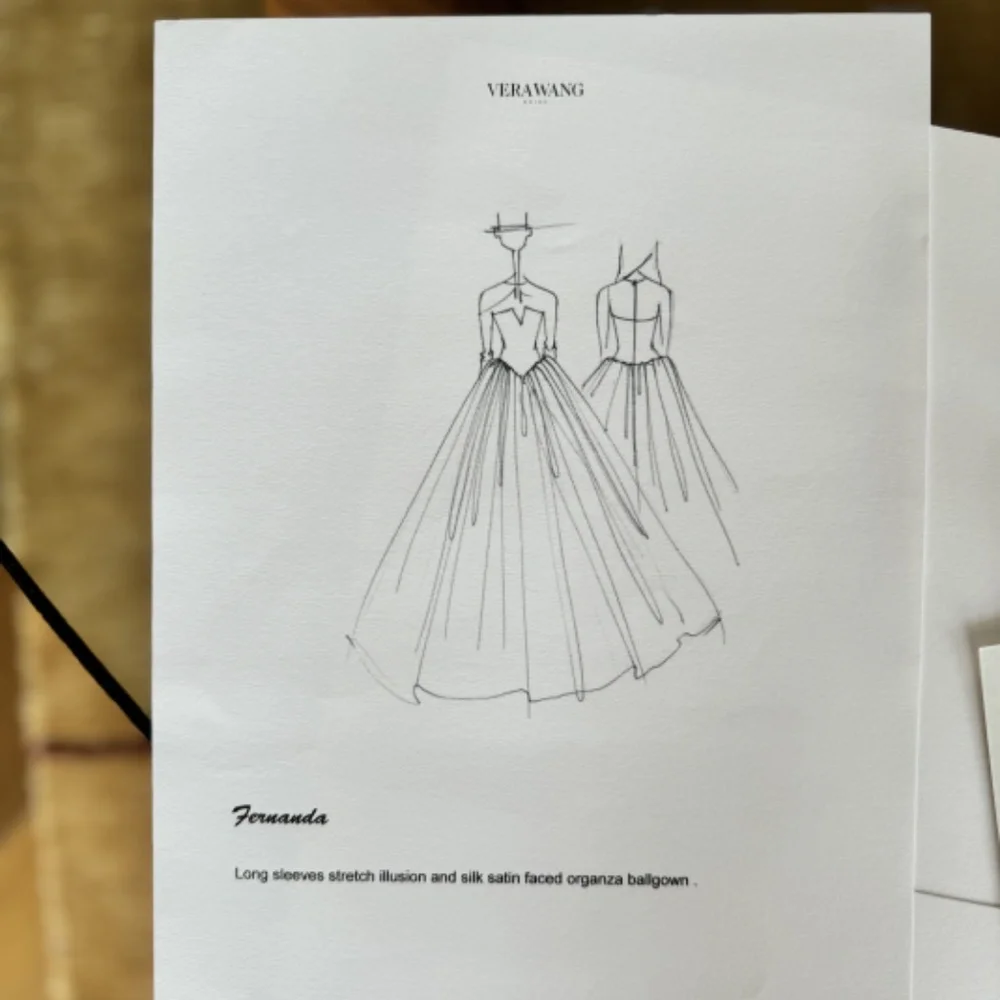 Vera Wang Fernanda Wedding Gown In Pristine Condition - Picture 4 of 11